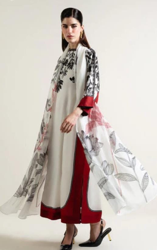 Digital Long Edition Dress 3 -pcs