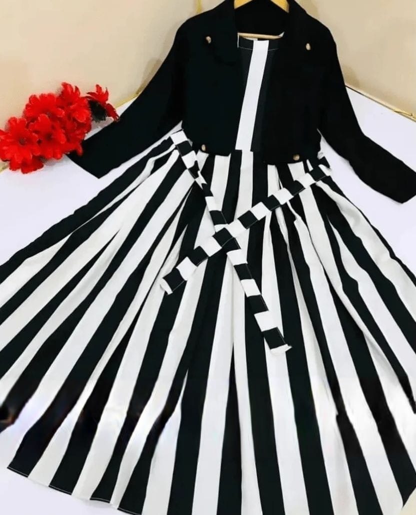 Zebra Lining Maxi