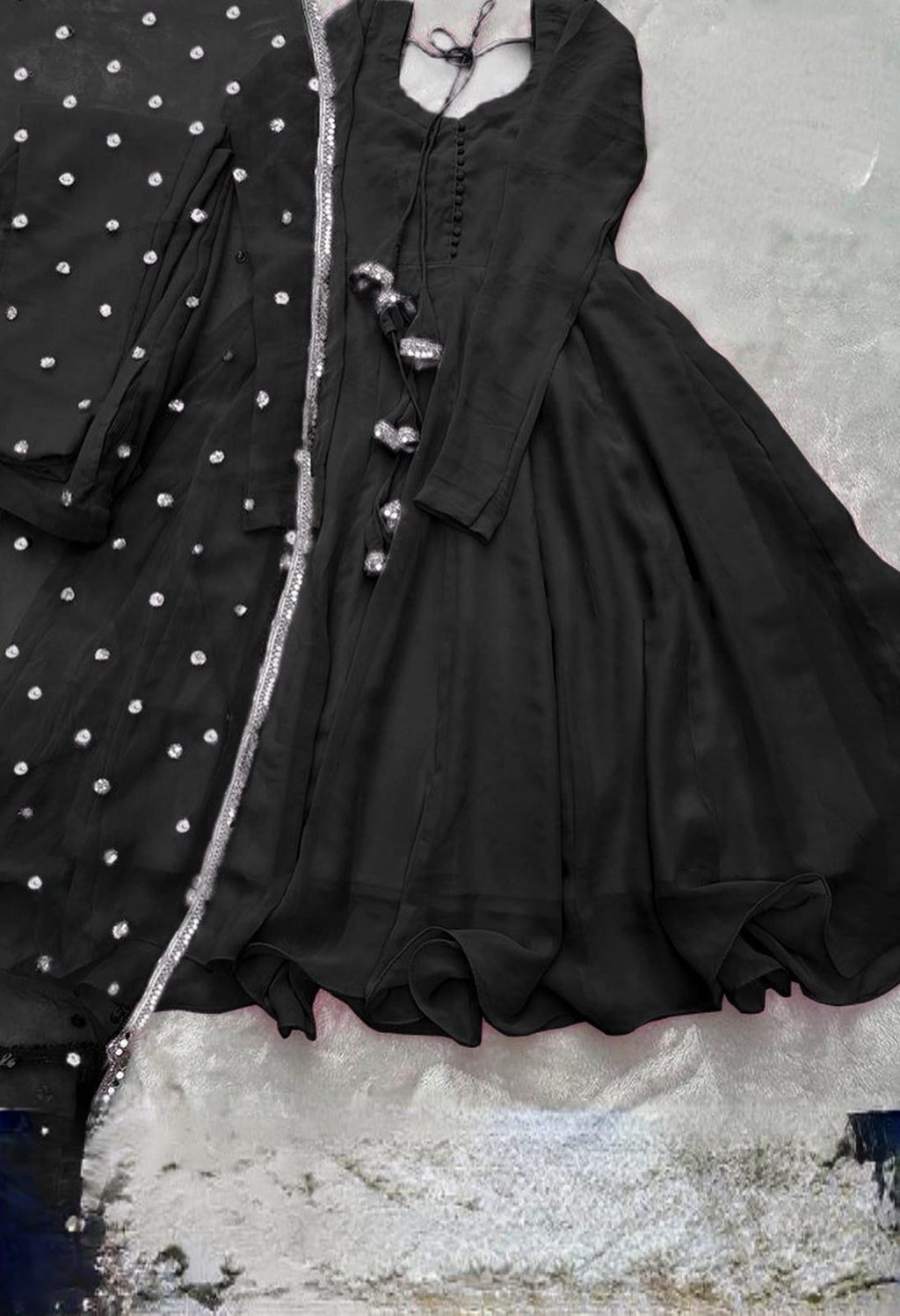 Long Maxi 3 pcs Eid Pret