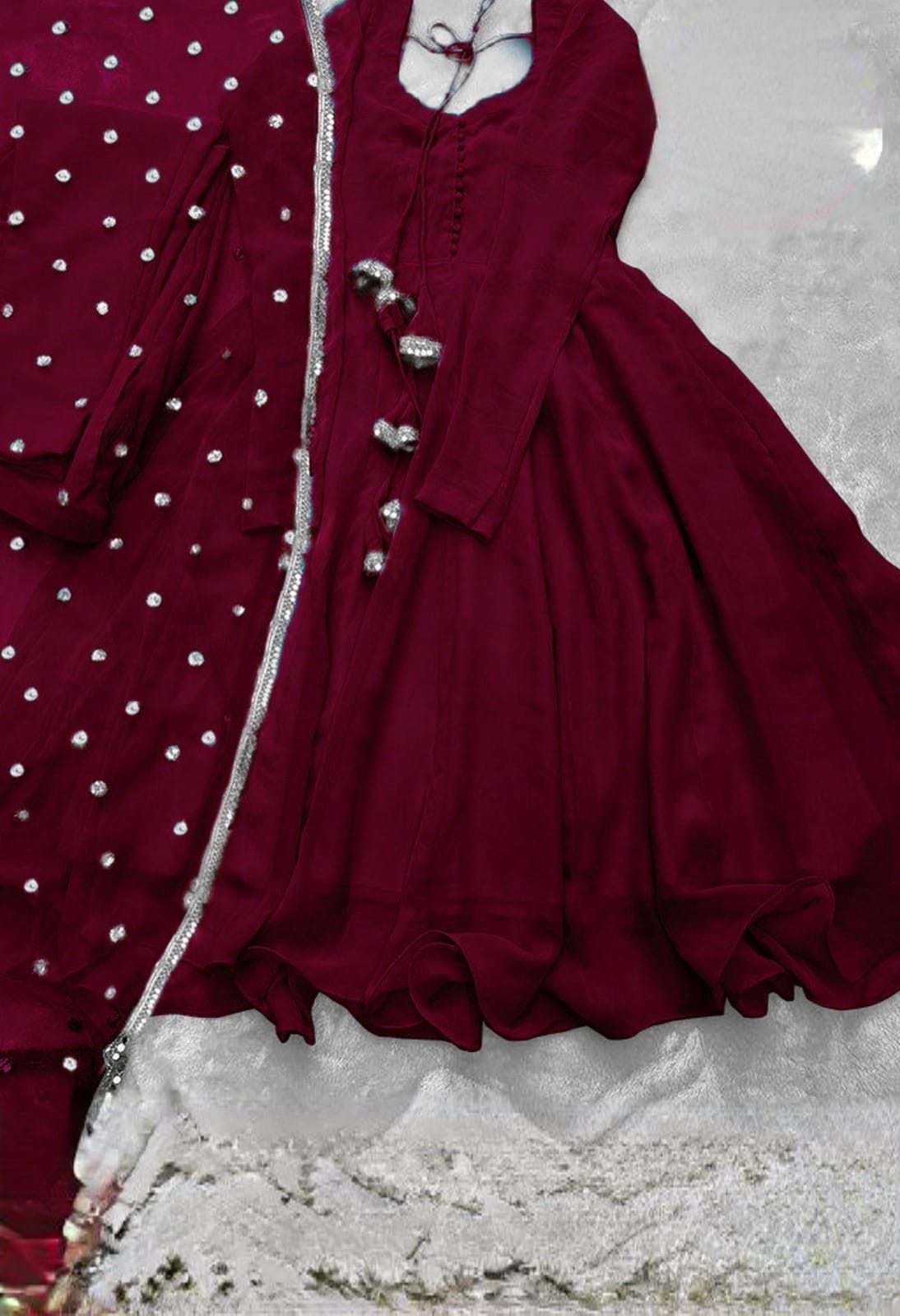 Long Maxi 3 pcs Eid Pret