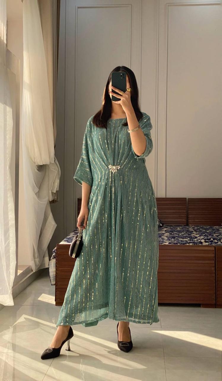 Luxury Moonlight Kaftan Dress