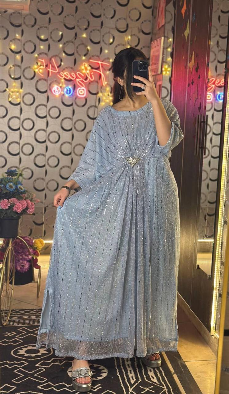 Luxury Moonlight Kaftan Dress
