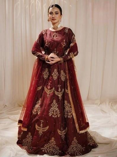 Sequins & fairy  Lehenga 3 Pcs – Eid Collection