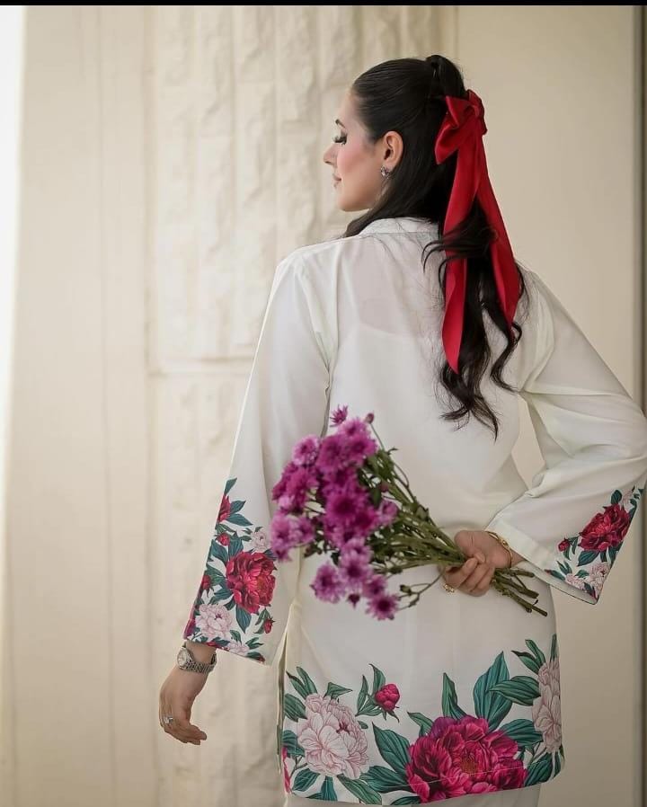 Floral Printed 2 - Pcs Co - ord Set