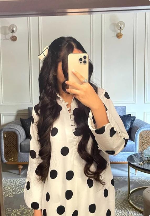 Polka Co ord - Set 2pcs Nuraa