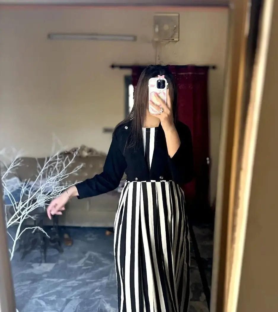 Zebra Lining Maxi