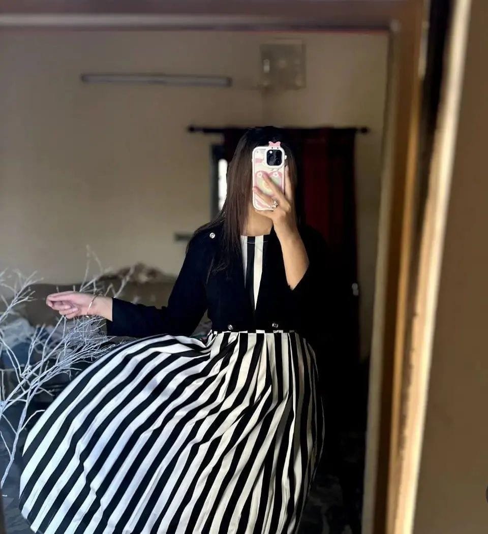 Zebra Lining Maxi