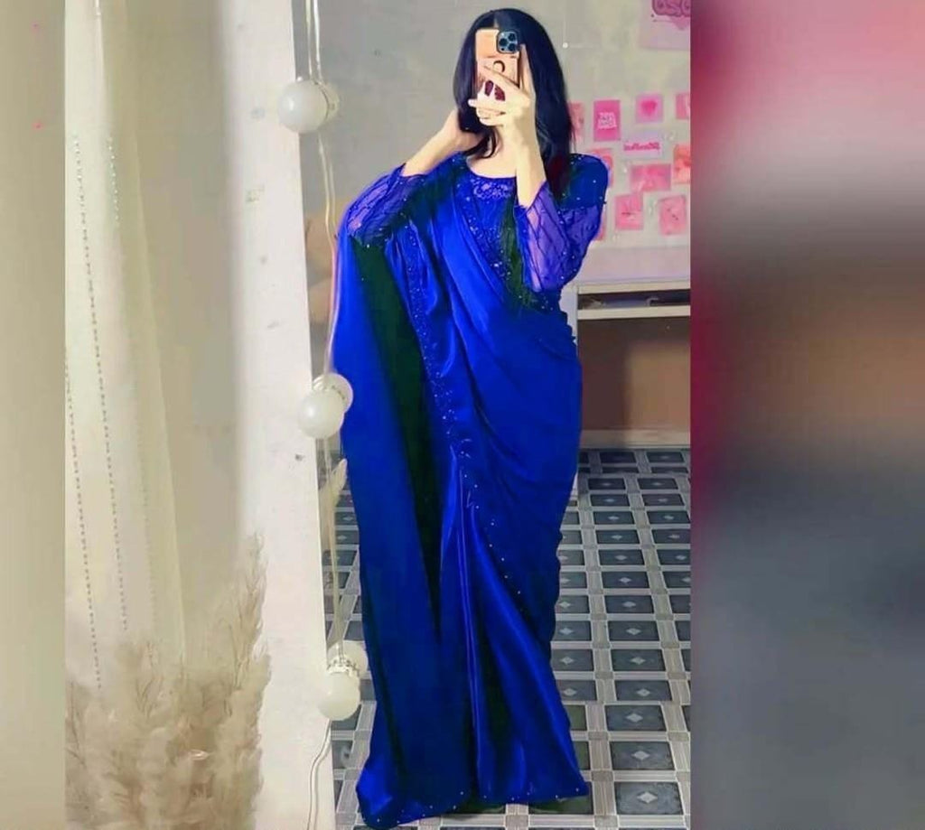 Embroidered fancy saree