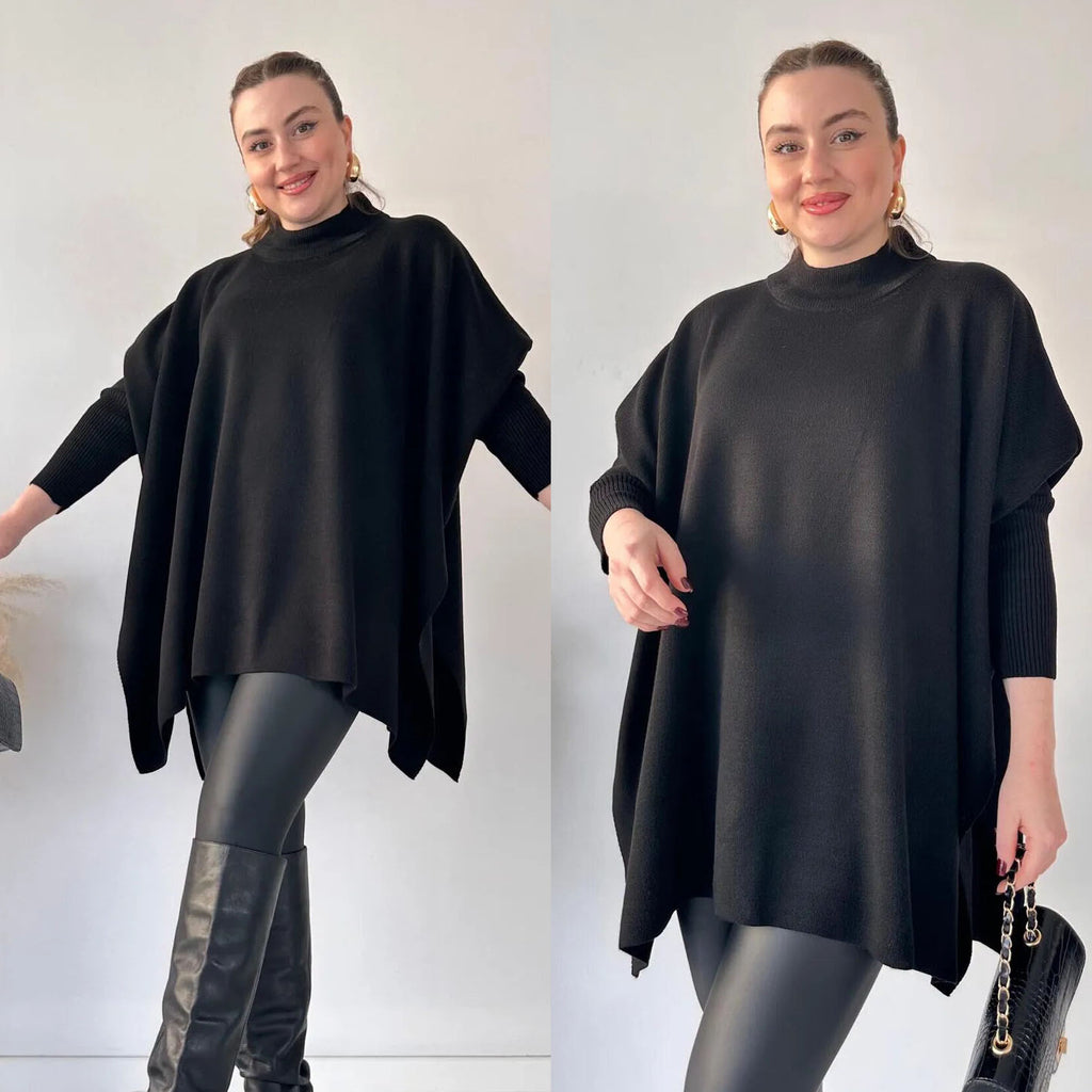 Stylish wing poncho