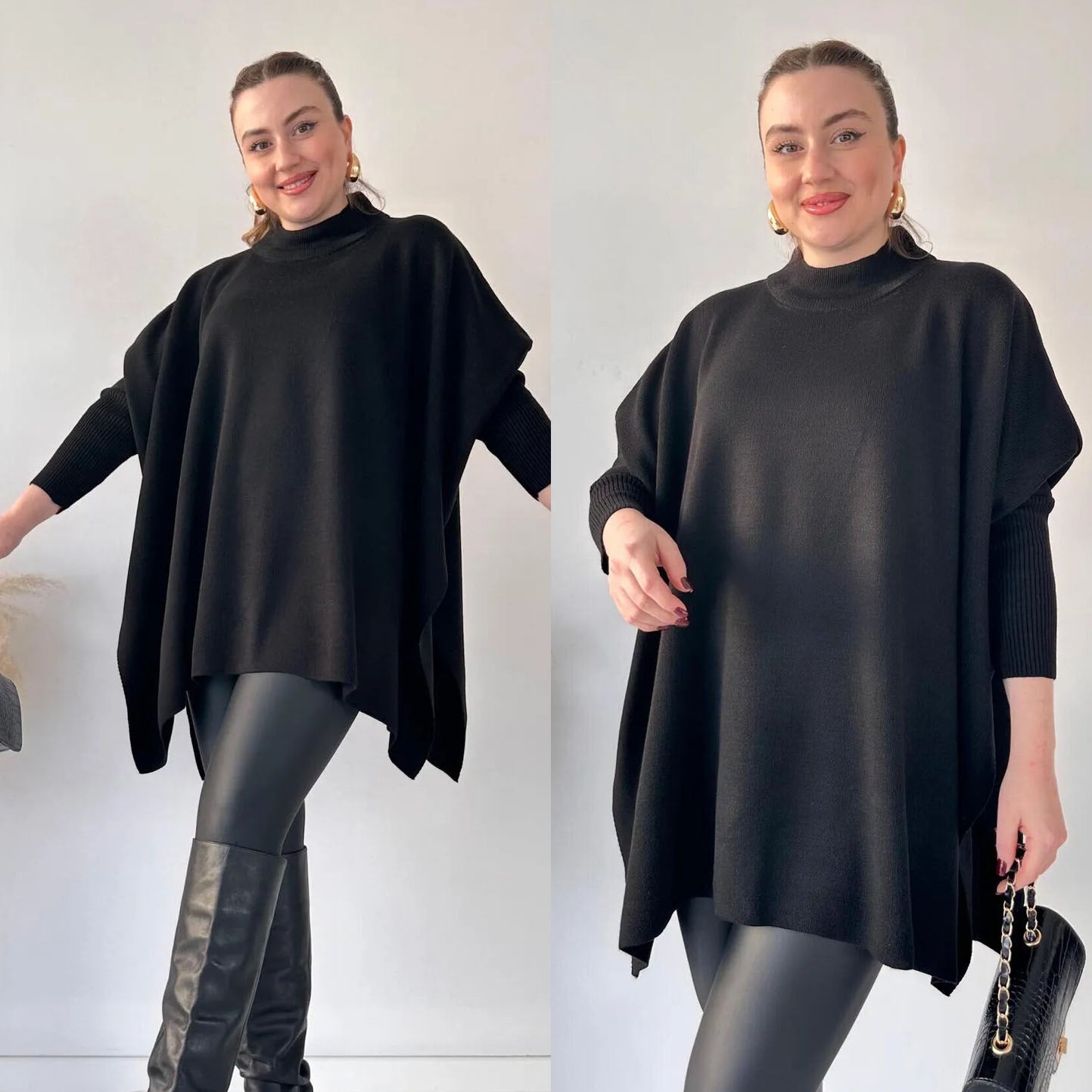 Stylish wing poncho