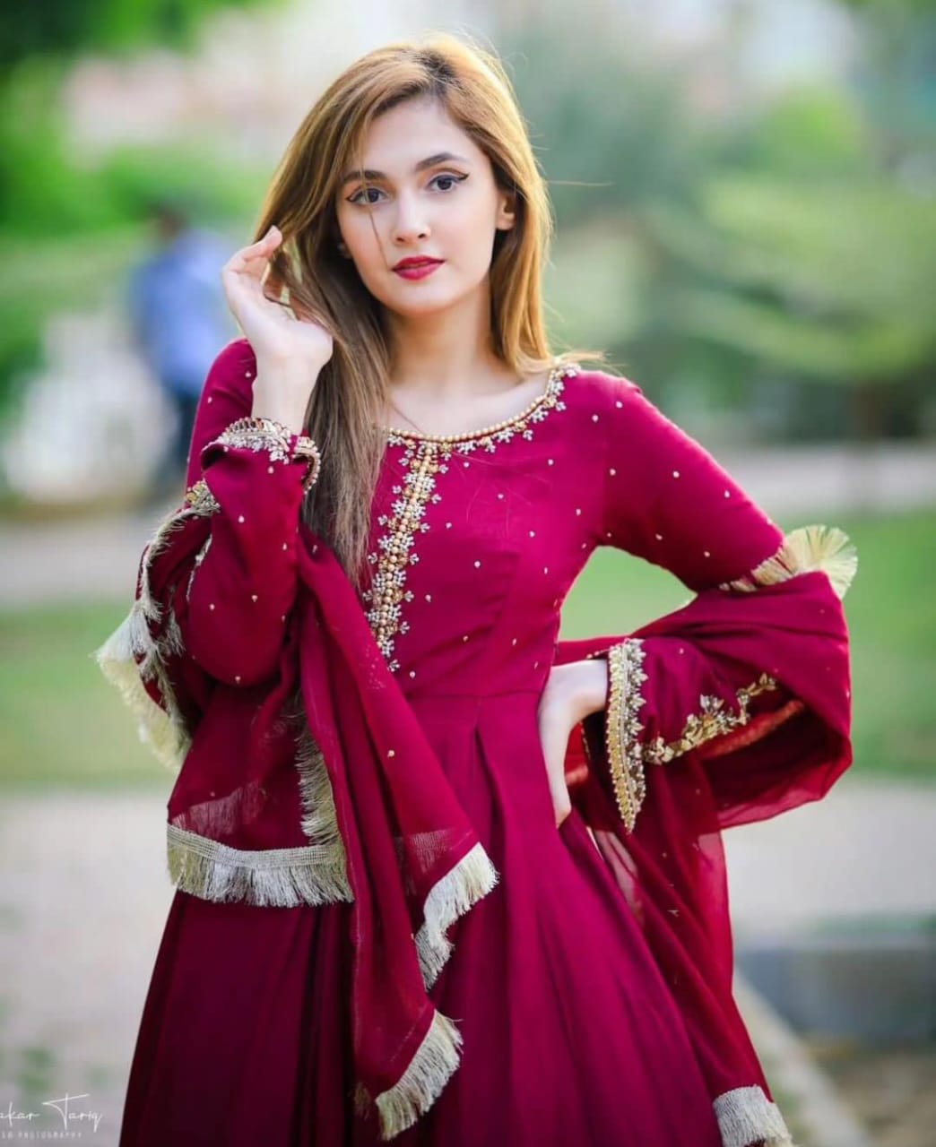 Luxury Embroidered Maxi 3 Piece