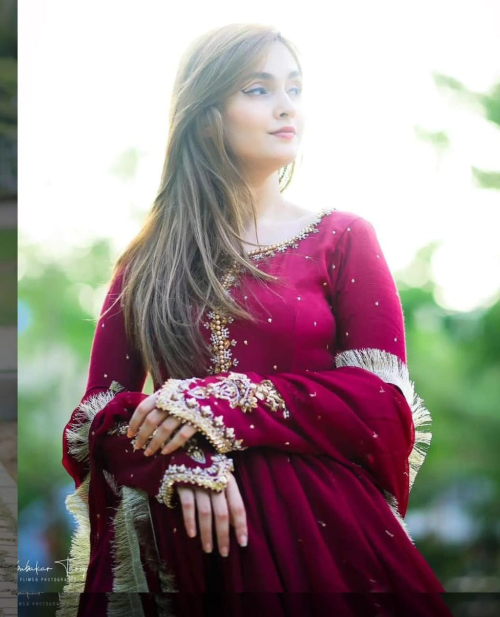 Luxury Embroidered Maxi 3 Piece