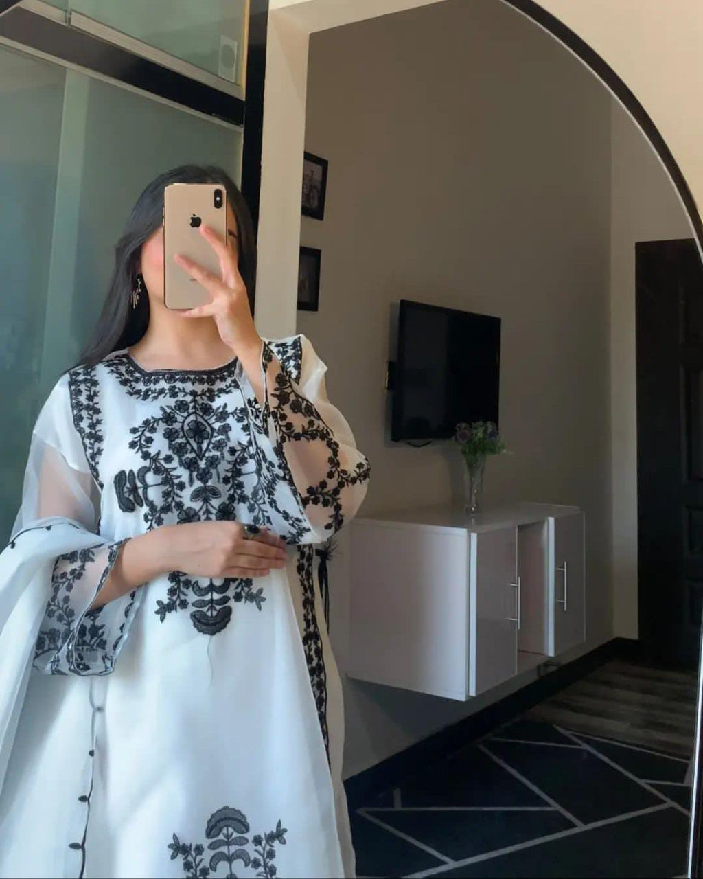 Front Heavy Embroidered  Shirt 3PC  | Eid Collection |