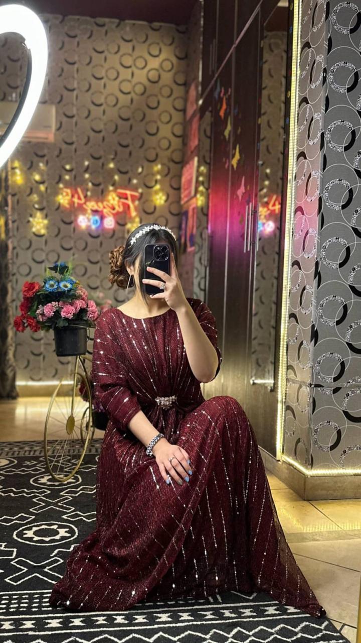 Luxury Moonlight Kaftan Dress