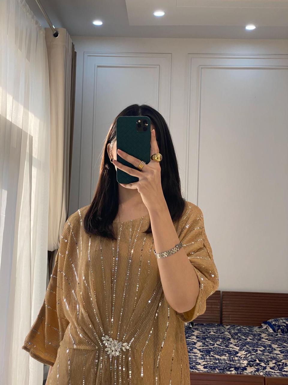 Luxury Moonlight Kaftan Dress