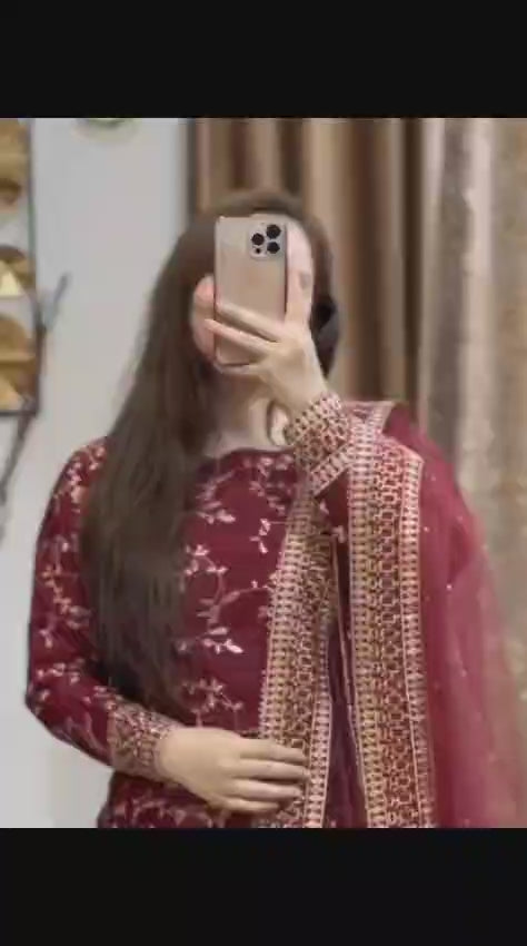 Wedding Lehenga stitched 4pcs